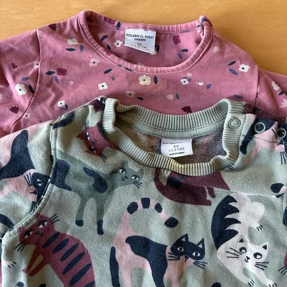 Polarn O. Pyret bundle of leggings and shirts - Picture 4 of 4